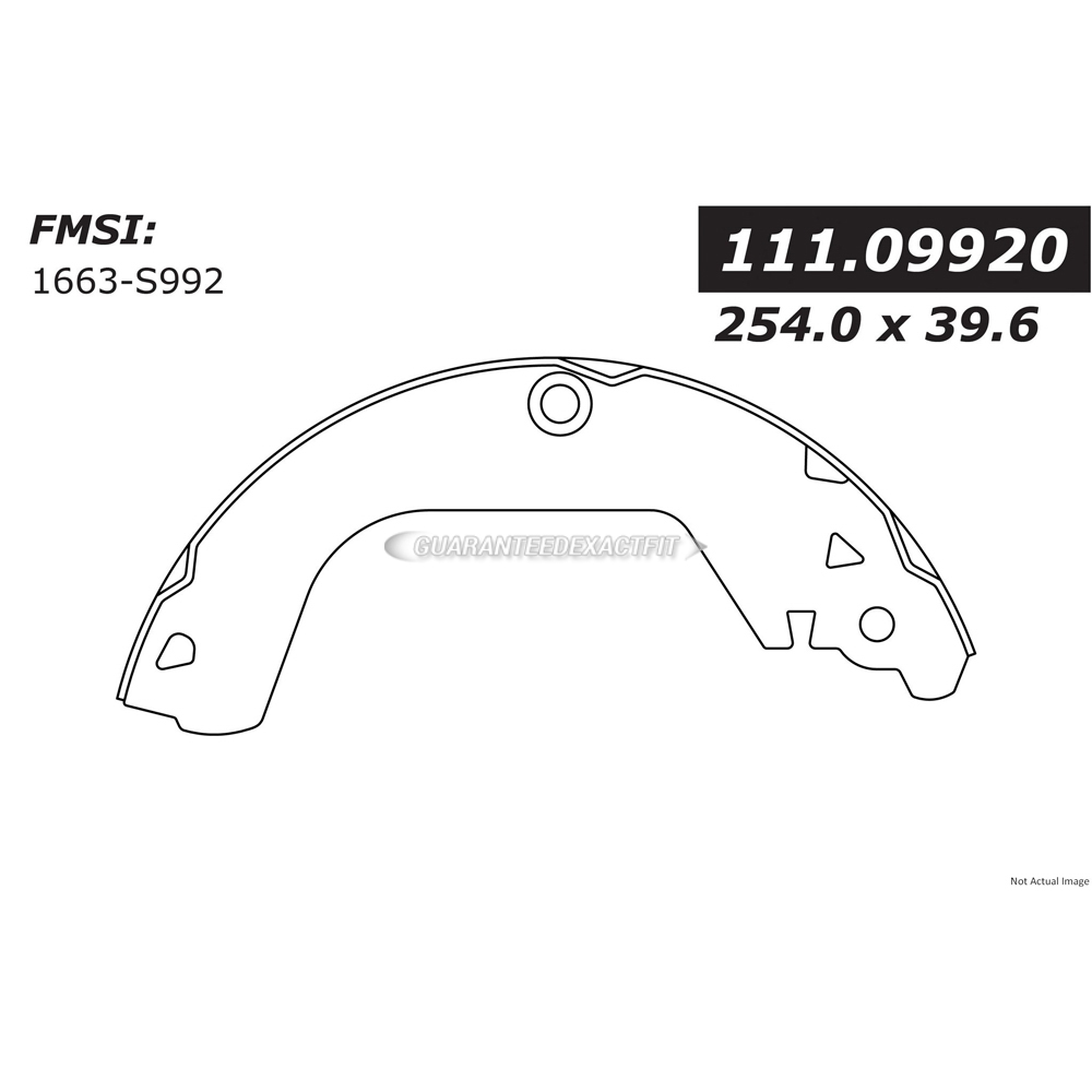  chevrolet cruze limited brake/shoe/set 