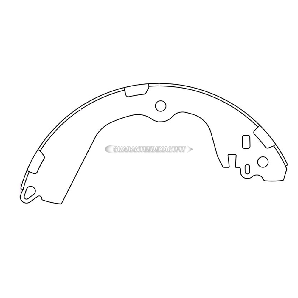  chevrolet city express brake/shoe/set 