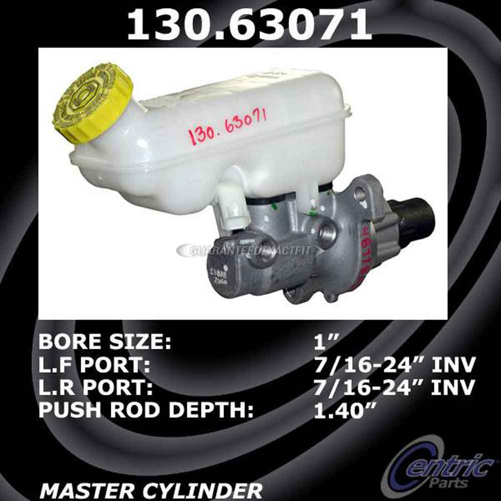 dodge grand-caravan brake/master/cylinder