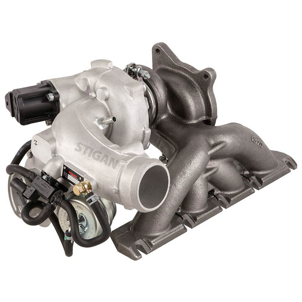 2008 Volkswagen GTI Turbocharger and Installation Accessory Kit 2.0L