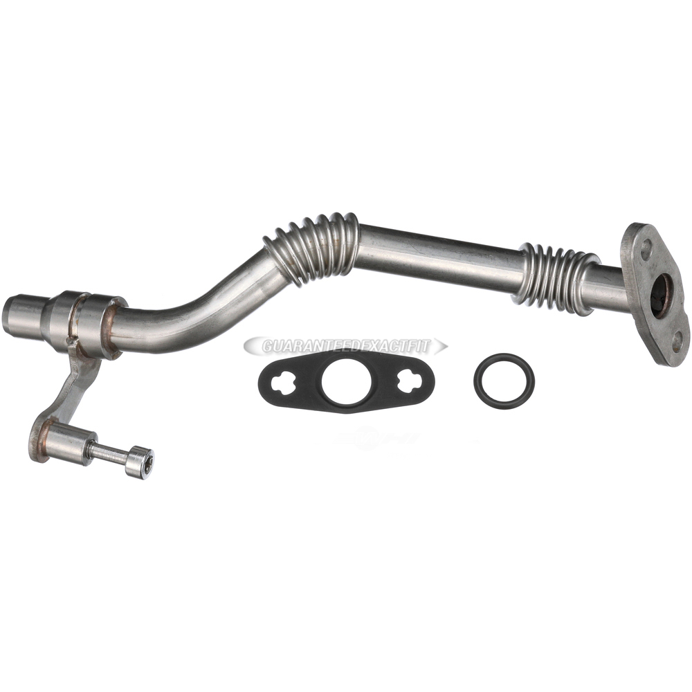  bmw M6 Gran Coupe turbocharger/oil/return/line 