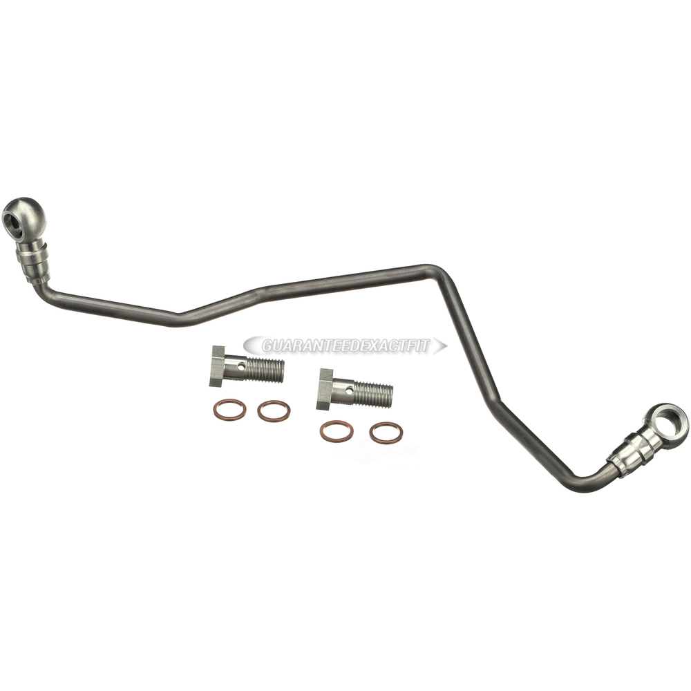 mini turbocharger/oil/feed/line