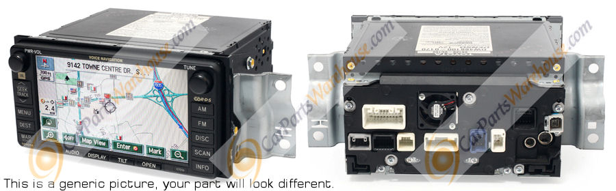 Nissan Murano                         Center Module ScreenCenter Module Screen
