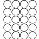 1980 chevrolet C10 Suburban A-C-Compressor-Snap-Ring 