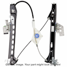 Volkswagen Cabriolet                      Window Regulator only
